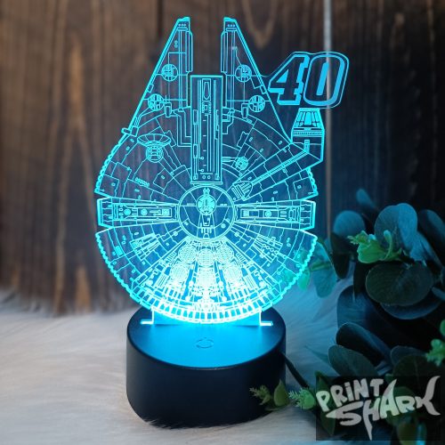 Fényemlék LED talppal Star-Wars